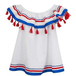 🆕 Rare Editions Red White and Blue Dress